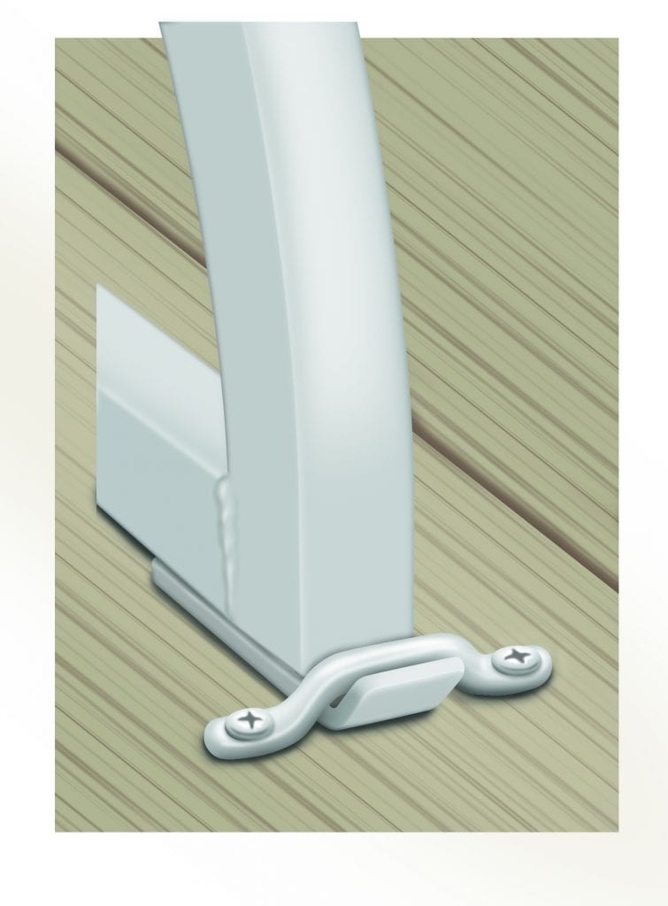 EKA Pontoon Ladder Hardware Kit Boat Ladder Central